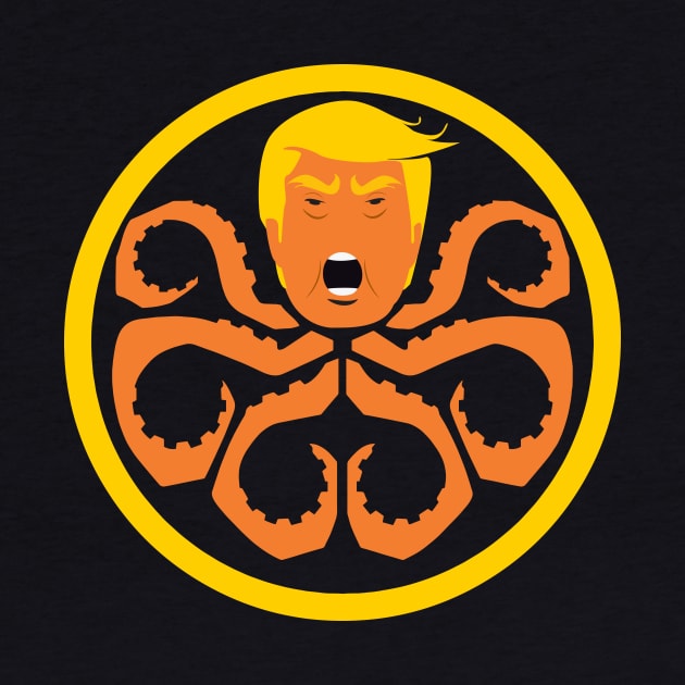 Hail Trump-Hydra! by Mike Hampton Art